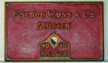 Escher-Wyss Zürich, 1912, No 578