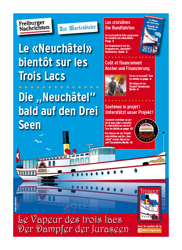 Le 10 octobre 2012, les quotidiens neuchâtelois L’Express et L’Impartial ont publié un encart publicitaire consacré à Trivapor.