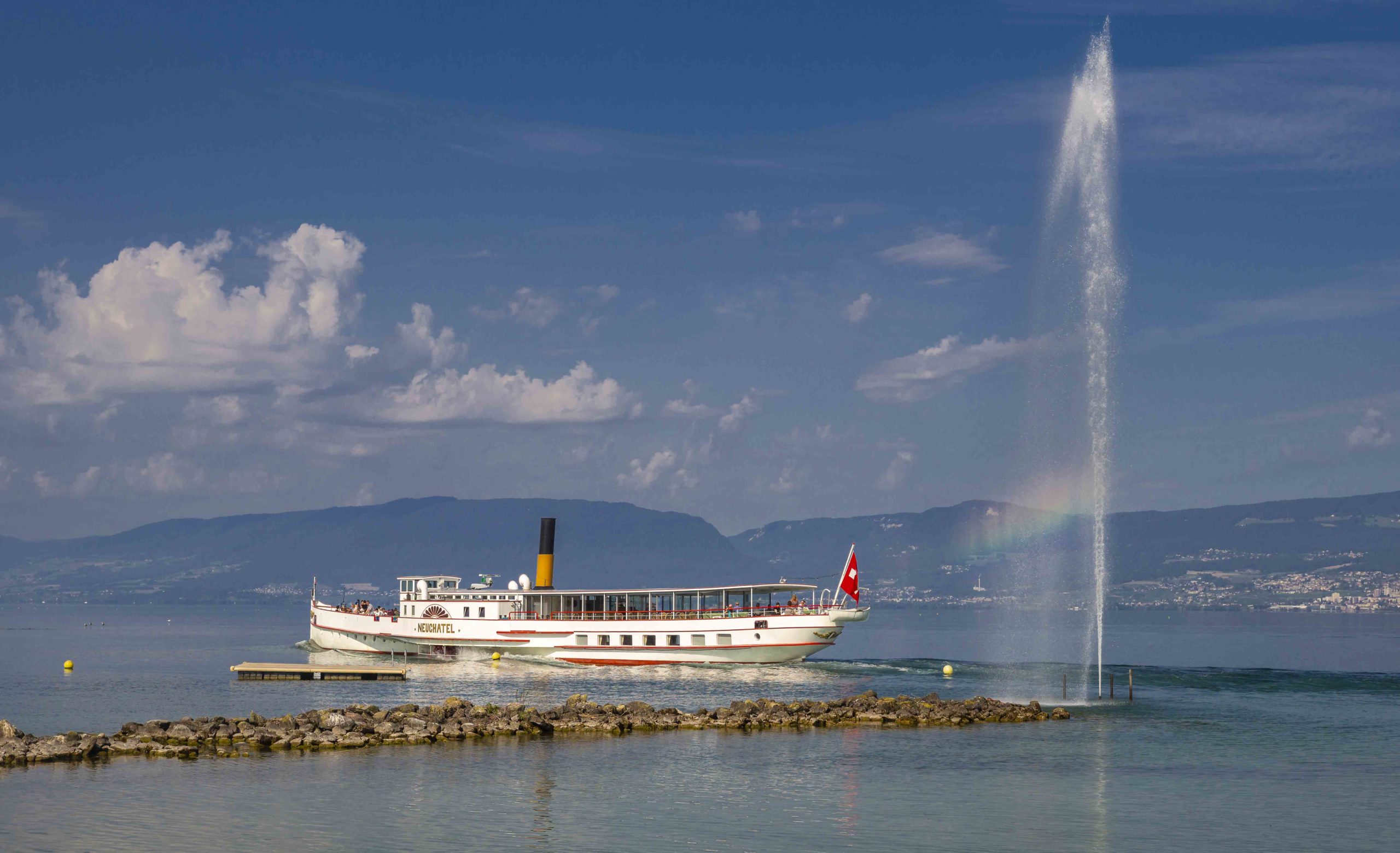 Le Neuchâtel à nouveau en service Trivapor